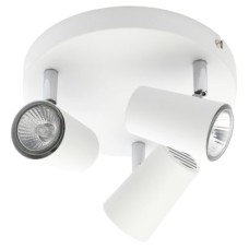 Forum Inlight Harvey 3 Light Circular Ceiling Spotlight - White