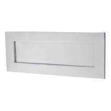 Letter Plate - 254 x 102mm - Polished Chrome