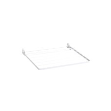 elfa Top Track System - Click In Folding Drying Rack - 640 x 603 x 25mm - White