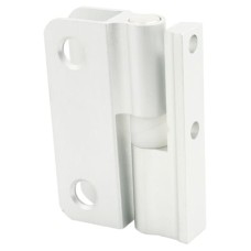 Pro Self Closing Toilet Cubicle Hinge - 12-13mm Panels - Satin Anodised Aluminium