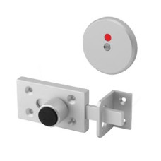 Pro Cubicle Indicator Bolt - 12-13mm Panels - Satin Anodised Aluminium