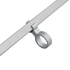 Round Bar Centre Ring Duplex Opener - 45mm Length - Silver/Grey