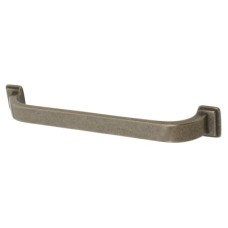 Crofts & Assinder Windsor 25mm D-Bar Cabinet Pull Handle - 160mm Centres - Lacquered Iron