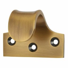 Heritage Brass by M Marcus Heavy Duty Sash Window Finger Lift - 55 x 40mm - Antique Brass