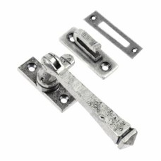 From The Anvil Avon Locking Mortice & Hook Plate Casement Window Fastener - Reversible - Pewter