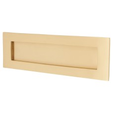 Letter Plate - 359 x 113mm - Satin Brass
