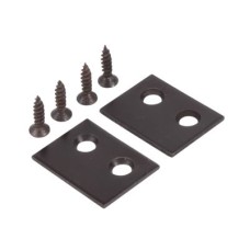 Bramah Rola Sash Window Stop Plate - 25 x 18mm - Bronze