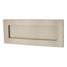 Letter Plate - 254 x 102mm - Satin Nickel
