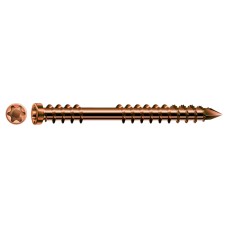 SPAX T-Star Plus Cylindrical Head Decking Screw - 5.0 x 60mm - A2 Antique Stainless Steel - Pack 100