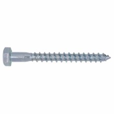 Coach Screw - M6 x 75mm - Zinc Plated - Pack of 10