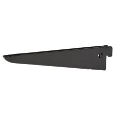 Exel Twin Slot Shelf Bracket - 170mm Length - Black