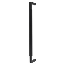 Hampstead Lines 25mm D-Bar Door Pull Handle - Bolt Fix - 450mm Centres - Matt Black