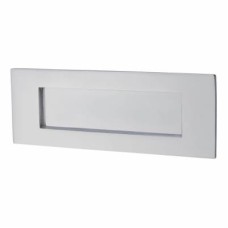 Letter Plate - 205 x 75mm - Polished Chrome