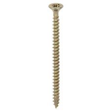 TIMCO Classic Pozi Countersunk Wood Screws - 4.0 x 60mm - Yellow Zinc - Pack of 200