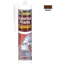 Everbuild General Purpose External Frame Acrylic Sealant - 290ml - Brown