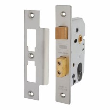 UNION Oval 2241 Sashlock - 77mm Case - 57mm Backset - Stainless Steel