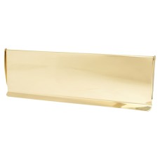 Carlisle Brass Curved Pattern Interior Letter Tidy - 302 x 95mm - Polished Brass