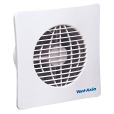 Vent Axia Basic BAS150SLB Axial Bathroom and Kitchen Extractor Fan - White 