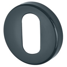 Hoppe AR600/28 Nylon Escutcheon - 52mm Diameter - Oval - Anthracite Grey - Pair