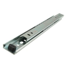 FVG 27mm Ball Bearing Drawer Runner - Single Extension - 500mm Length - 20kg - Zinc