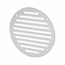 Exel Circular Slotted Vent - 127mm - 4145mm² Free Air Flow - Satin Aluminium