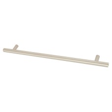 Exel 12mm T-Bar Cabinet Pull Handle - 224mm Centres - Satin Nickel