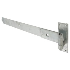 Heavy Duty Cranked Hook & Band Gate Hinge - 1200 x 60mm - Galvanised - Pair