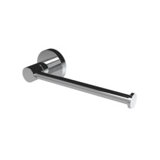 Fitzroy of London Style Round Toilet Roll Holder - 70 x 190 x 93mm - Polished Chrome