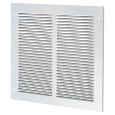 Lorient Vent Cover Grille - 295 x 295mm to suit Transfer Vent 250 x 250mm - Satin Silver