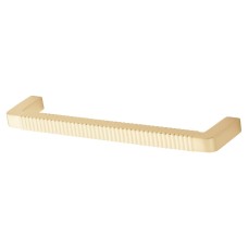 Exel Buxton 9mm D-Bar Cabinet Pull Handle - 128mm Centres - Satin Brass