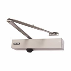 Briton 2130BC Fire Door Closer - Power Size 2-6 - Push/Pull Mounting - Silver Arm/Cover