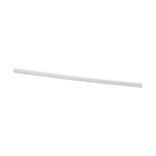 elfa Top Track System - Click In Bracket Cover - 500mm Length - Left - White