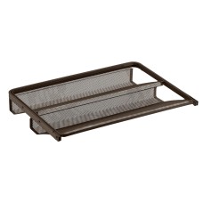 elfa Top Track System - Click In Double Mesh Gliding Shoe Rack - 605 x 96 x 430mm - Graphite