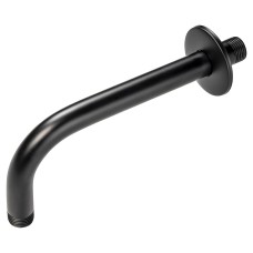 Croydex Presion Shower Arm - 210mm - Matt Black
