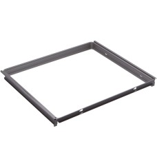 elfa Garage+ Storage Top Track System - Click In Gliding Frame for Baskets - 604 x 535mm - Grey 