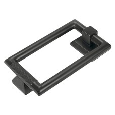 From The Anvil Brompton Rectangular Knurled Door Knocker - 145 x 90mm - Aged Bronze