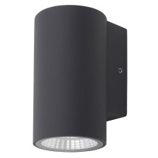 Hampstead 3W LED Outdoor Up or Down Wall Light - IP65 - 3000K Warm White - Anthracite