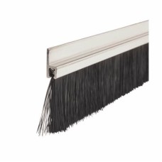 Barrier Brush Strip H3 - Brush Size 34mm - 3000mm Length - Inward/Outward Opening Doors - Aluminium