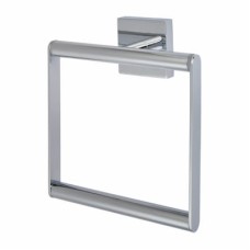 Croydex Chester Towel Ring - 168 x 153 x 58mm - Polished Chrome