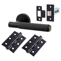 Exel Remi Knurled Latch Door Handle Kit ...