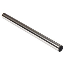 Rothley 25mm Round Stainless Steel Hanging Rail Tube - 914mm Length - Polished Stainless Steel