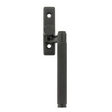 From The Anvil Brompton Knurled Locking Espagnolette Casement Window Handle - Right - Matt Black