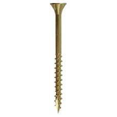 TIMCO C2 Floor-Fix Flooring Torx Countersunk Wood Screws - 4.2 x 55mm - Yellow Zinc - Pack of 200