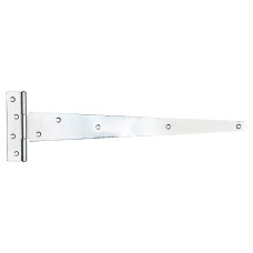 Medium Duty Gate/Door Tee Hinge - 450 x 45mm - Zinc Plated - Pair
