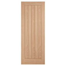 LPD Belize 5 Panel Unfinished Solid Internal Door - 1981 x 686 x 35mm - Oak