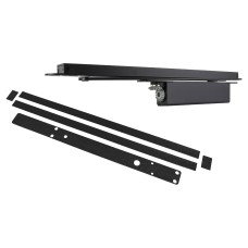 Rutland ITS.11204 Concealed Fire Door Closer - Power Size 2-4 - Black