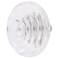 Exel Beehive Style Glass Cabinet Knob - 38mm Diameter - Polished Chrome