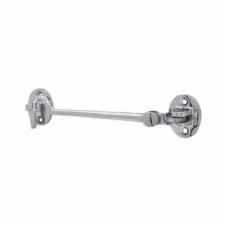 Exel Cabin Hook & Eye - 150mm Length - Polished Chrome