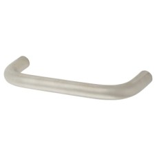 Exel 10mm D-Bar Cabinet Pull Handle - 96mm Centres - Satin Stainless Steel