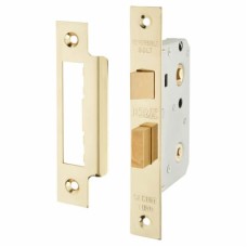 ERA Bathroom Lock - 76mm Case - 56mm Backset - Polished Brass